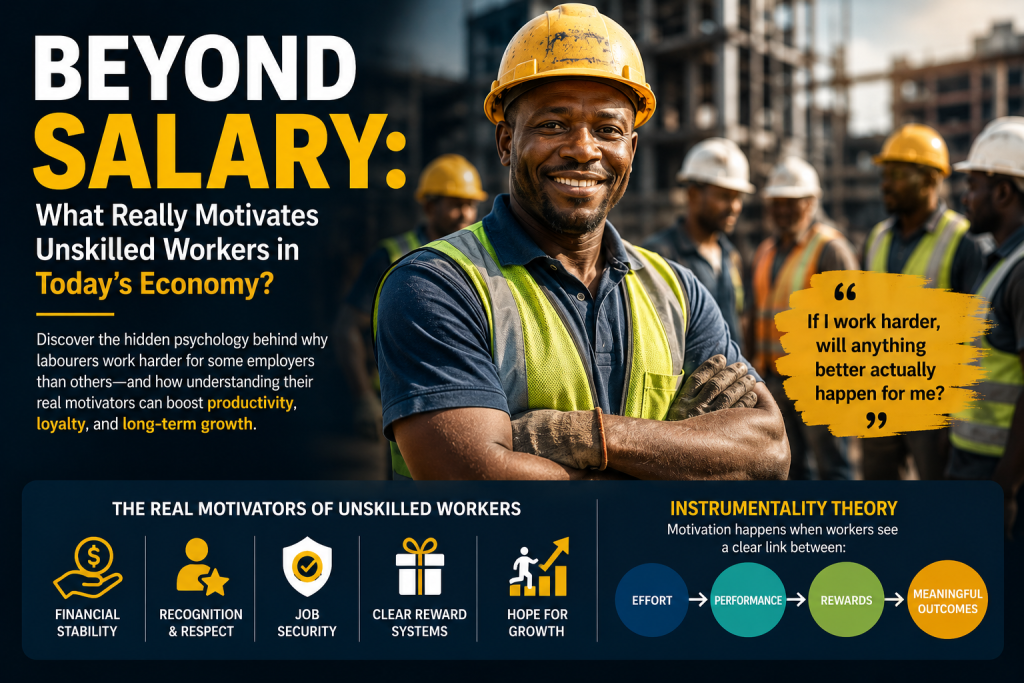 Beyond Salary: What Really Motivates Unskilled Workers in Today’s Economy?